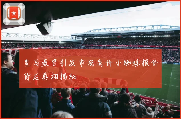 皇马豪资引发市场高价小蜘蛛报价背后真相揭秘