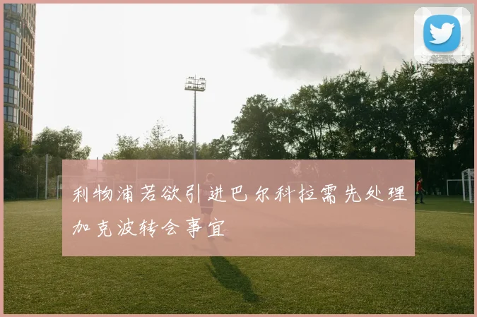 利物浦若欲引进巴尔科拉需先处理加克波转会事宜