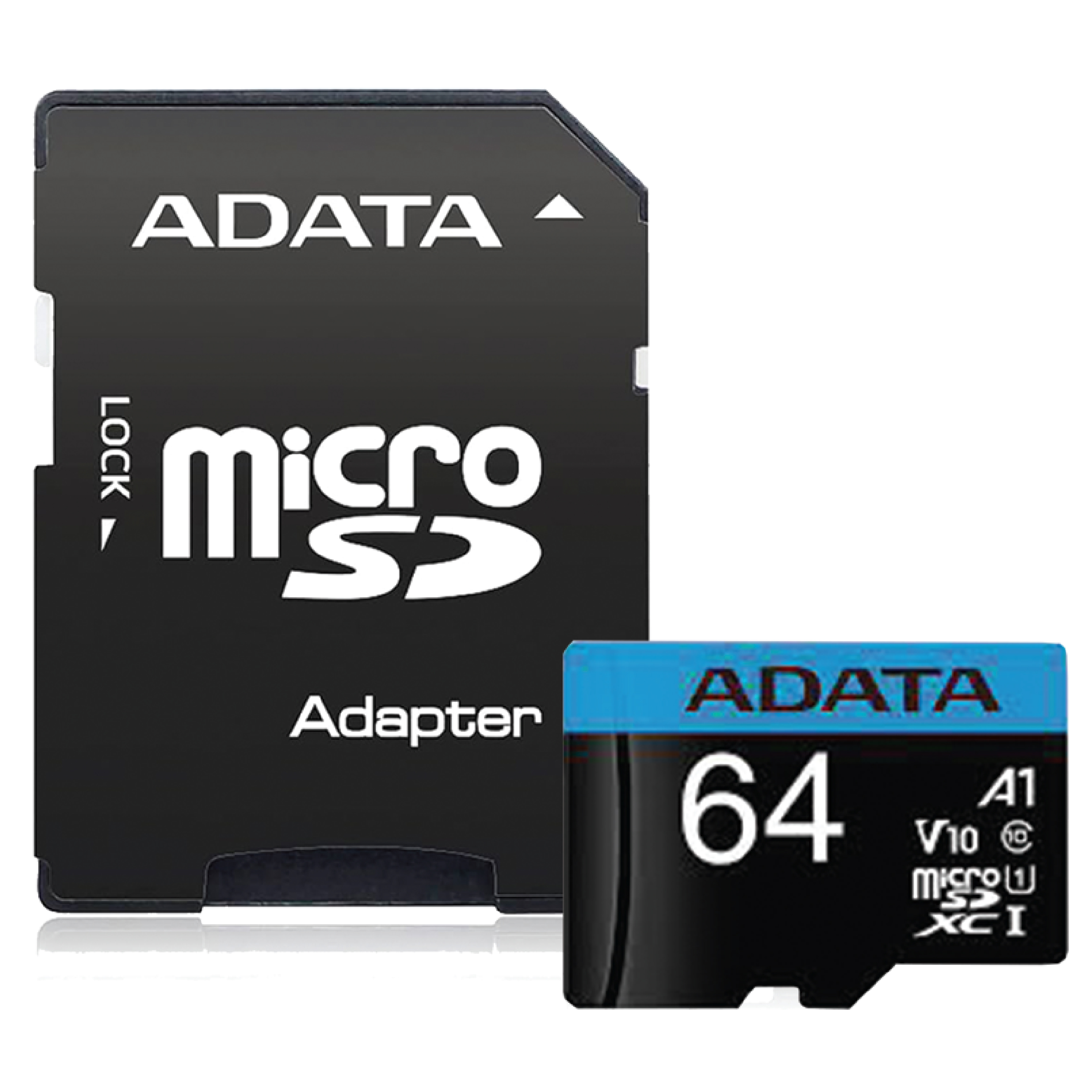 64GB CL10 UHS1 Micro SD +Adap