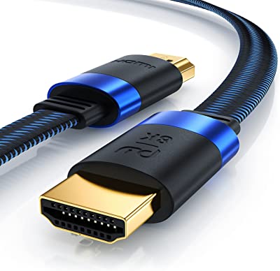 Câble HDMI PLAT tissé V1 4 3D/4K