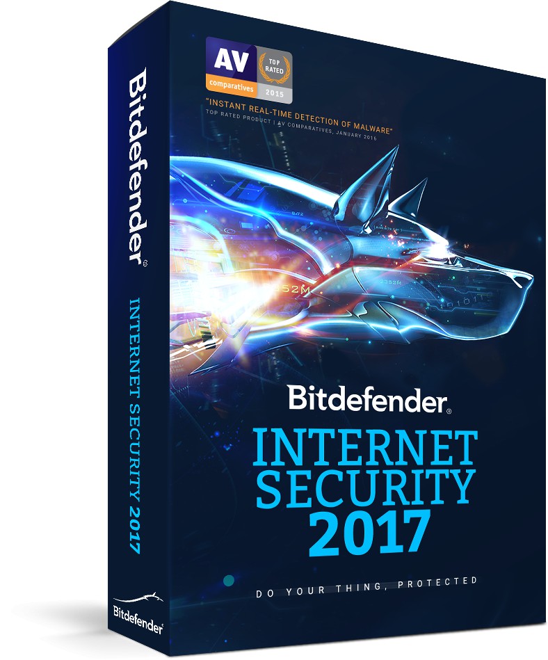 Internet Security BIT DEF IS 2017 5 PC 1 AN BOITE